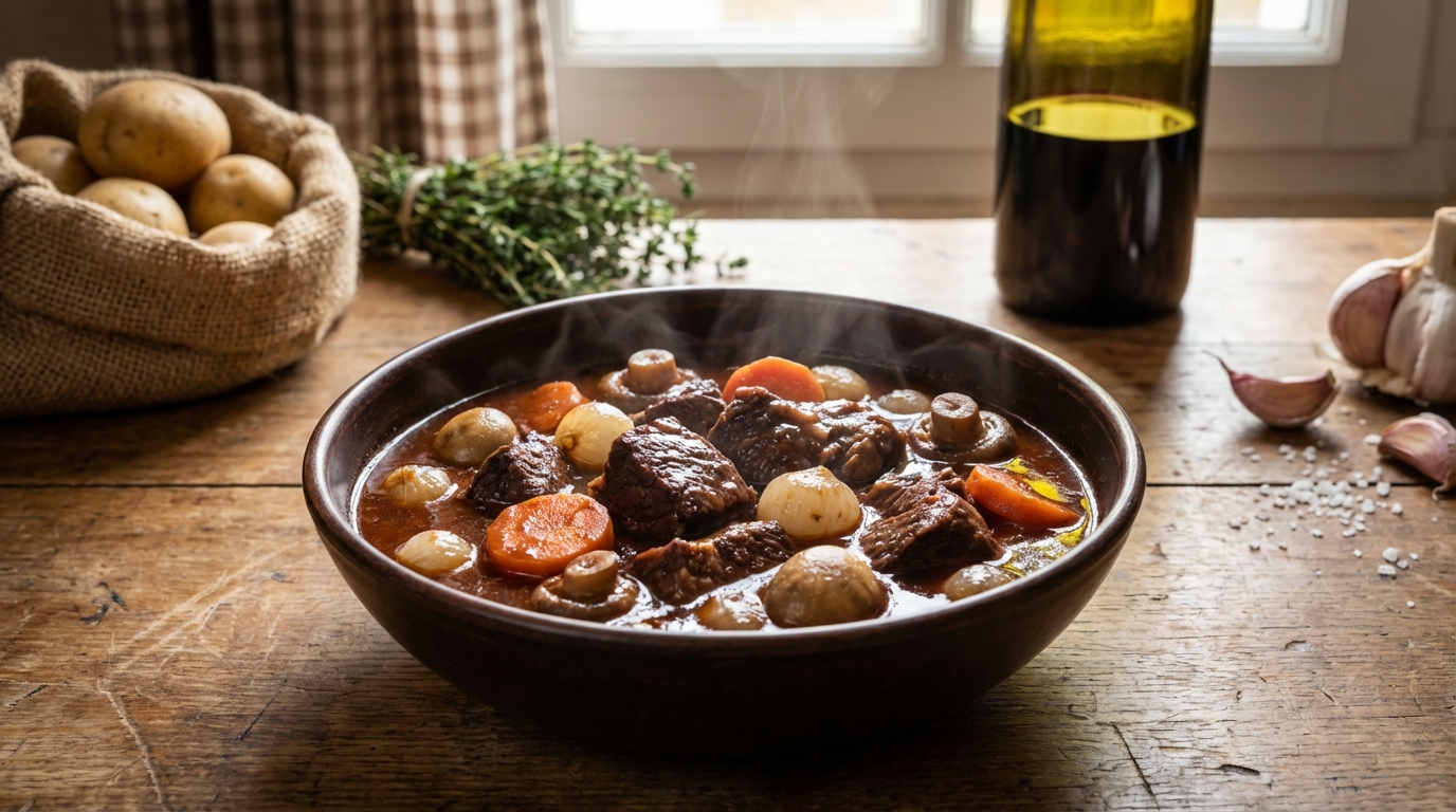 apprenez la méthode infaillible pour réussir un bœuf bourguignon goûteux et parfaitement mijoté à chaque préparation. suivez nos conseils étape par étape pour un plat traditionnel réussi.