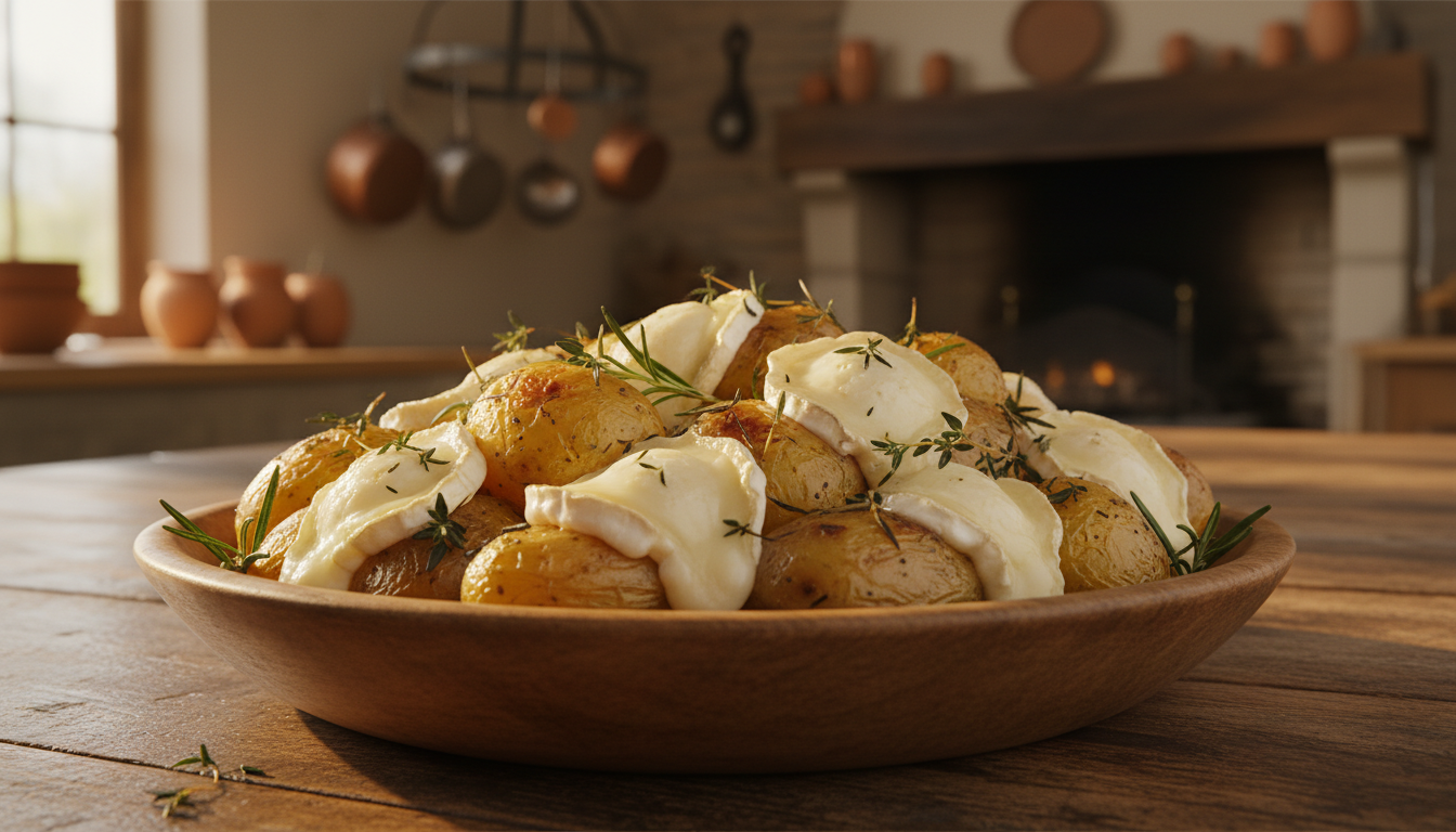 découvrez une recette savoureuse de pommes de terre au chèvre, un plat délicieux et facile à préparer qui ravira vos papilles. à tester absolument pour un repas gourmand et original.