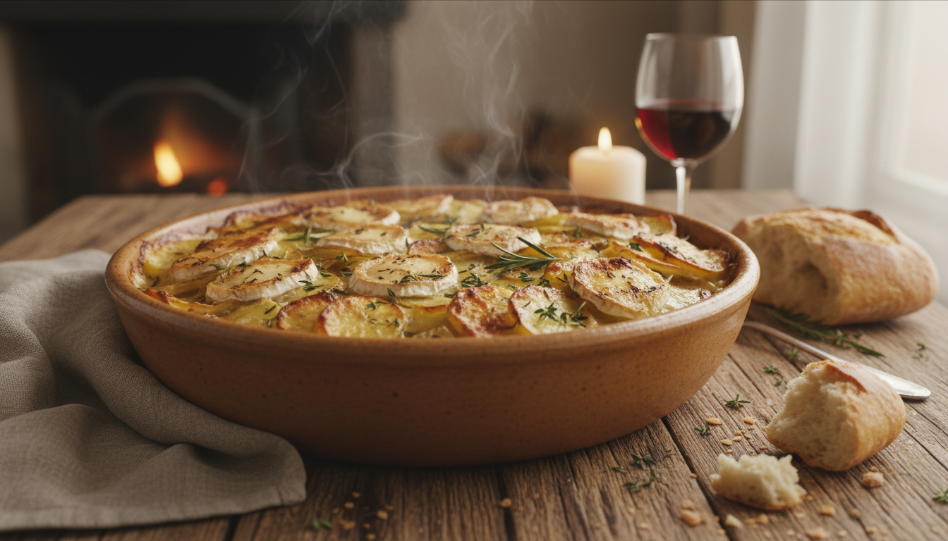 apprenez à préparer des pommes de terre au chèvre savoureuses avec cette recette simple et gourmande, parfaite pour un repas réconfortant à partager.