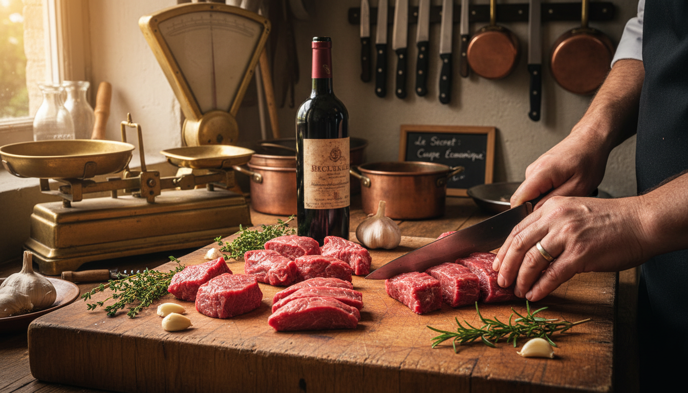 apprenez l'astuce secrète d'un boucher pour préparer des plats français fondants et savoureux tout en réduisant de moitié votre budget viande.