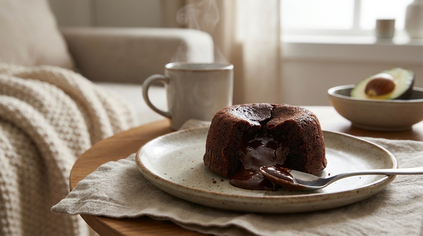 découvrez l'ingrédient secret et inattendu, souvent gaspillé, qui rend ce fondant au chocolat encore plus délicieux et fondant.