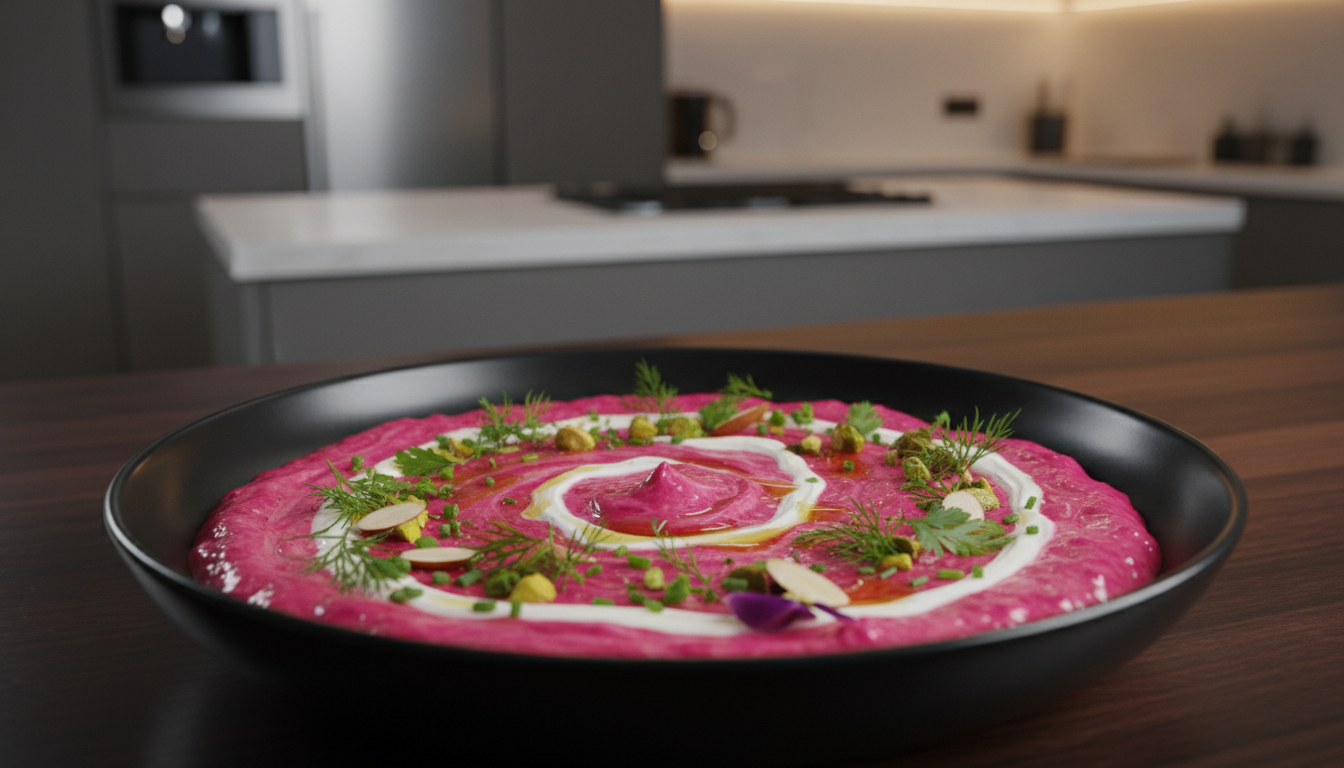 découvrez notre recette gourmande de purée de betterave onctueuse au fromage frais, alliant saveurs délicates et texture fondante pour un délice savoureux.