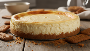 découvrez la recette facile et savoureuse du cheesecake onctueux au fromage frais et spéculoos, un dessert gourmand parfait pour toutes les occasions.