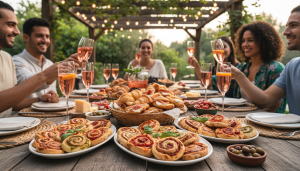 découvrez la recette gourmande du délice roulé, une pizza jambon-fromage facile à préparer et délicieuse à partager en famille ou entre amis.