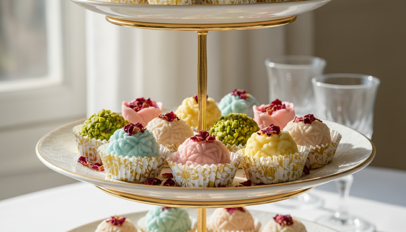 découvrez notre recette savoureuse et raffinée de délices légers en pâte d’amande, idéale pour une gourmandise délicate et saine.