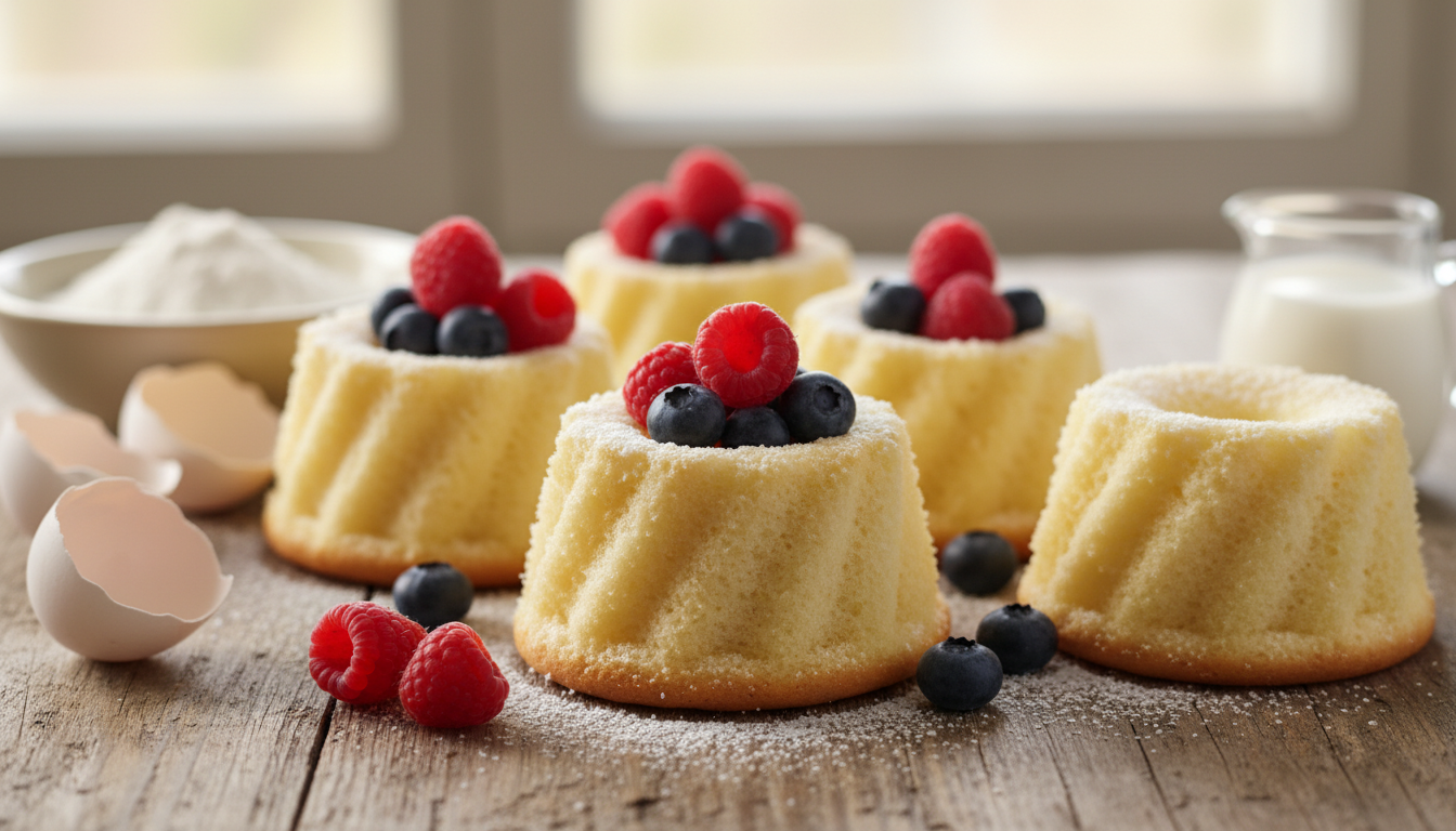 découvrez la recette facile des mini angel cakes gourmands, des délices légers parfaits pour toutes vos envies sucrées.