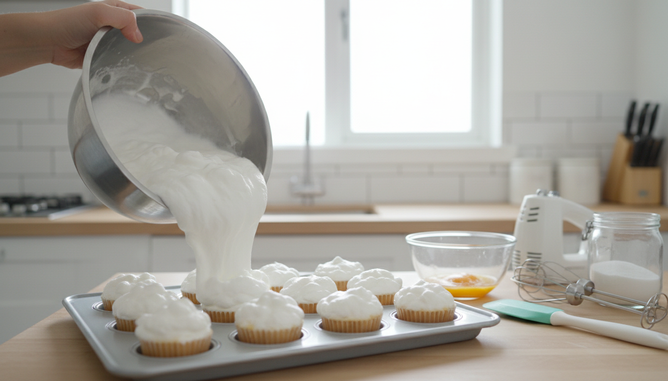 découvrez la recette facile des mini angel cakes gourmands, des délices légers parfaits pour une pause sucrée raffinée et rapide à préparer.