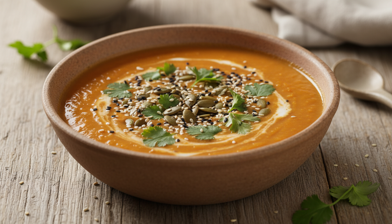 découvrez une recette simple et savoureuse de velouté onctueux aux lentilles corail et lait de coco, parfait pour un repas réconfortant et rapide à préparer.