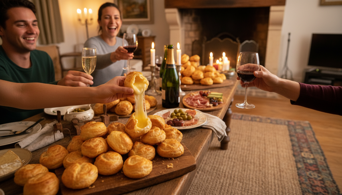 découvrez la recette gourmande des délicieuses gougères au camembert, parfaites pour vos apéritifs et moments conviviaux. facile à préparer et irrésistiblement savoureuse !