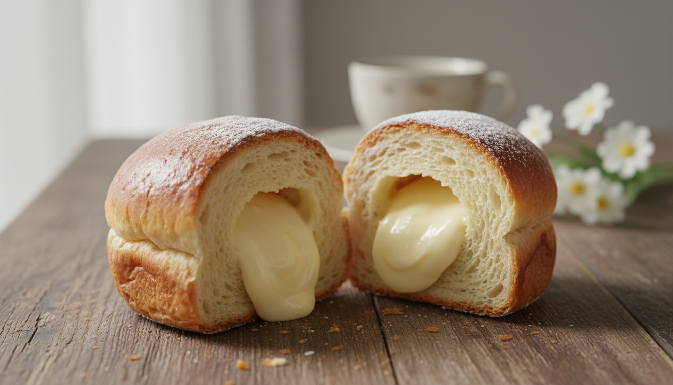 savourez notre délicieux chinois, garni d'une crème pâtissière légère et onctueuse, pour un moment gourmand et fondant à chaque bouchée.