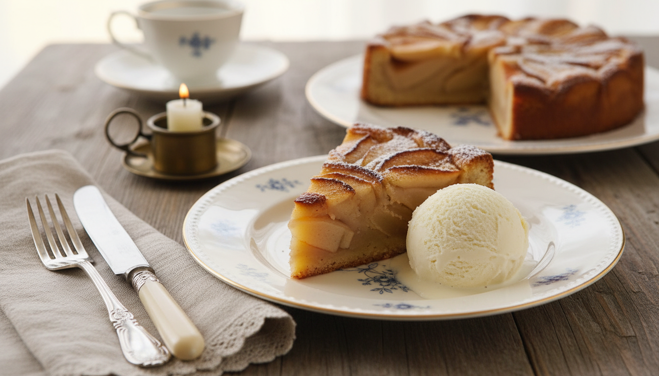 découvrez la recette irrésistible de julie andrieu qui révolutionne le dessert traditionnel en disant adieu à la tarte aux pommes. une gourmandise à ne pas manquer !