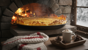 découvrez comment préparer une crêpe géante dorée en seulement 25 minutes au four, pour transformer vos soirées d'hiver en un moment chaleureux et convivial.