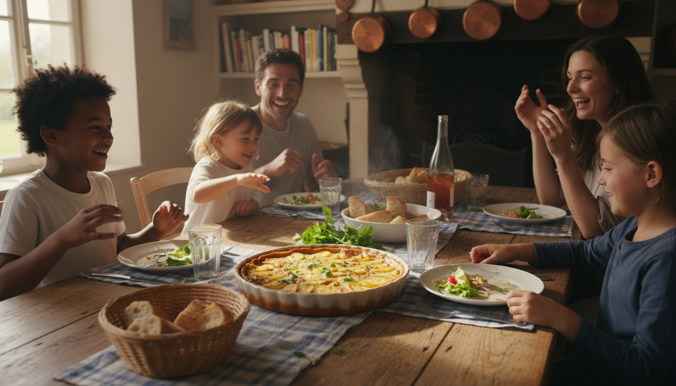 découvrez notre clafoutis fondant aux pommes de terre et thon, une alternative savoureuse aux quiches, prêt en seulement 5 minutes. parfait pour un repas rapide et gourmand !