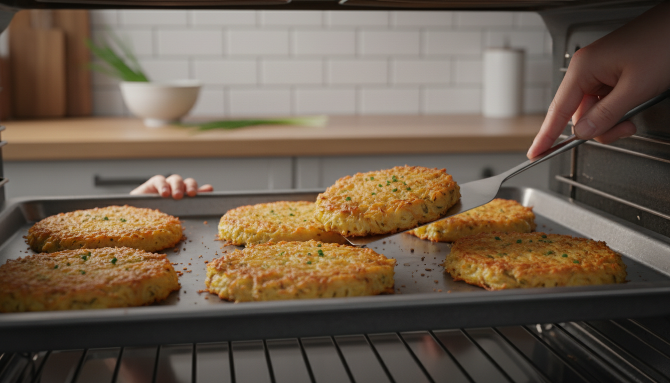 découvrez la recette rapide et facile des galettes de pommes de terre au four, dorées et sans huile, pour retrouver les saveurs authentiques de l'enfance en famille.
