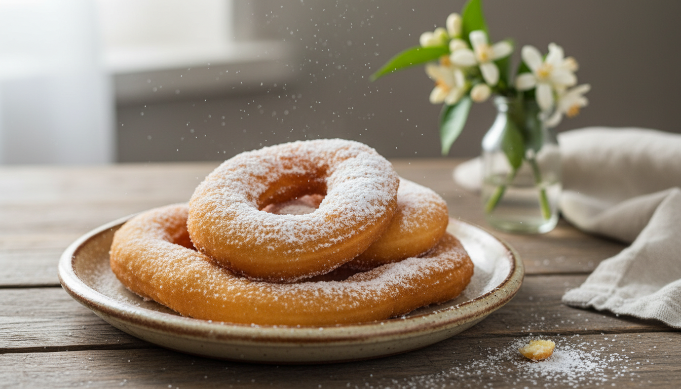 découvrez les ganses niçoises, ces beignets dorés à la fleur d’oranger, recette traditionnelle de ma grand-mère qui émerveille les papilles dès la première bouchée.