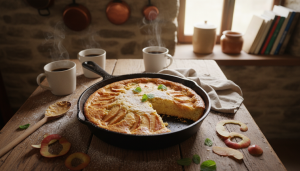 découvrez notre recette facile de gâteau aux pommes à la poêle : rapide, sans four, parfaite pour un dessert simple et réconfortant.