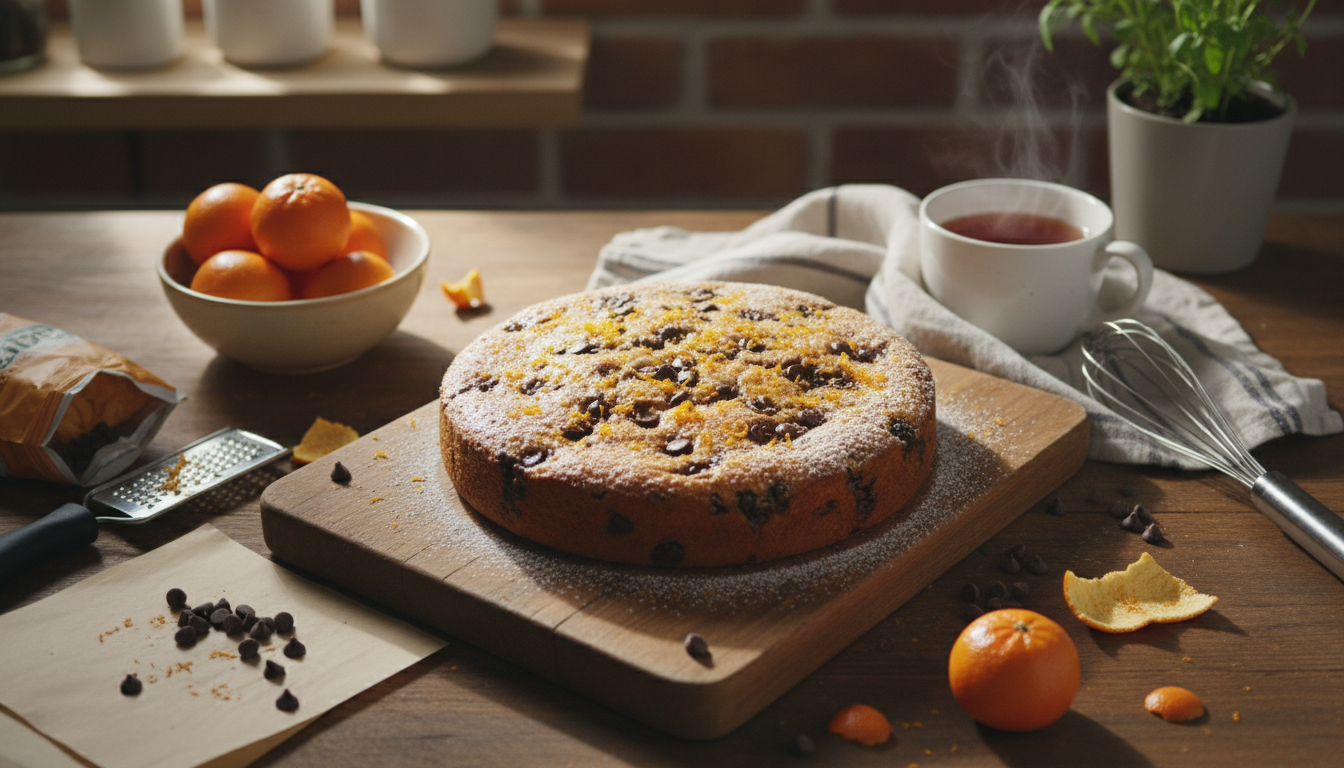 découvrez notre gâteau moelleux aux clémentines et chocolat noir, une douceur parfumée et réconfortante parfaite pour réchauffer vos journées d'hiver.