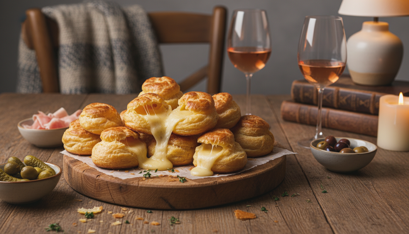 découvrez la recette gourmande des gougères au reblochon, un délice savoureux et fondant qui ravira vos papilles à chaque bouchée.