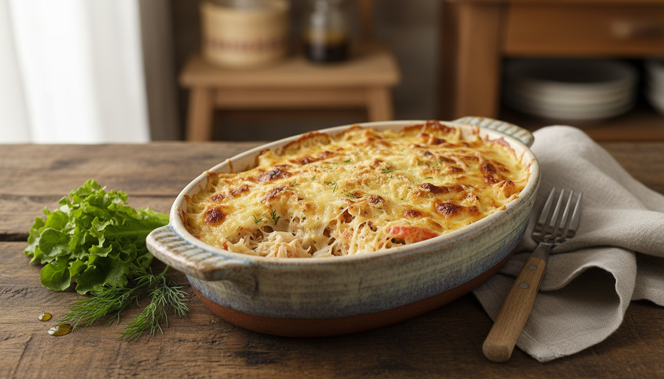 découvrez notre recette de gratin léger au surimi, une préparation gourmande et facile à réaliser qui ravira vos papilles tout en restant légère.