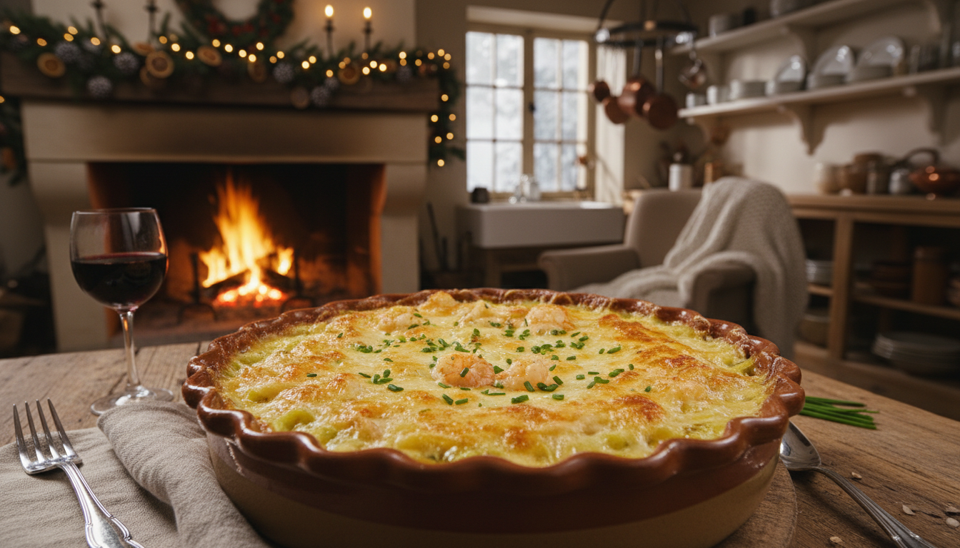 découvrez notre recette festive de gratin poireaux-saint-jacques, rapide à préparer et délicieusement savoureuse, parfaite pour impressionner vos invités.