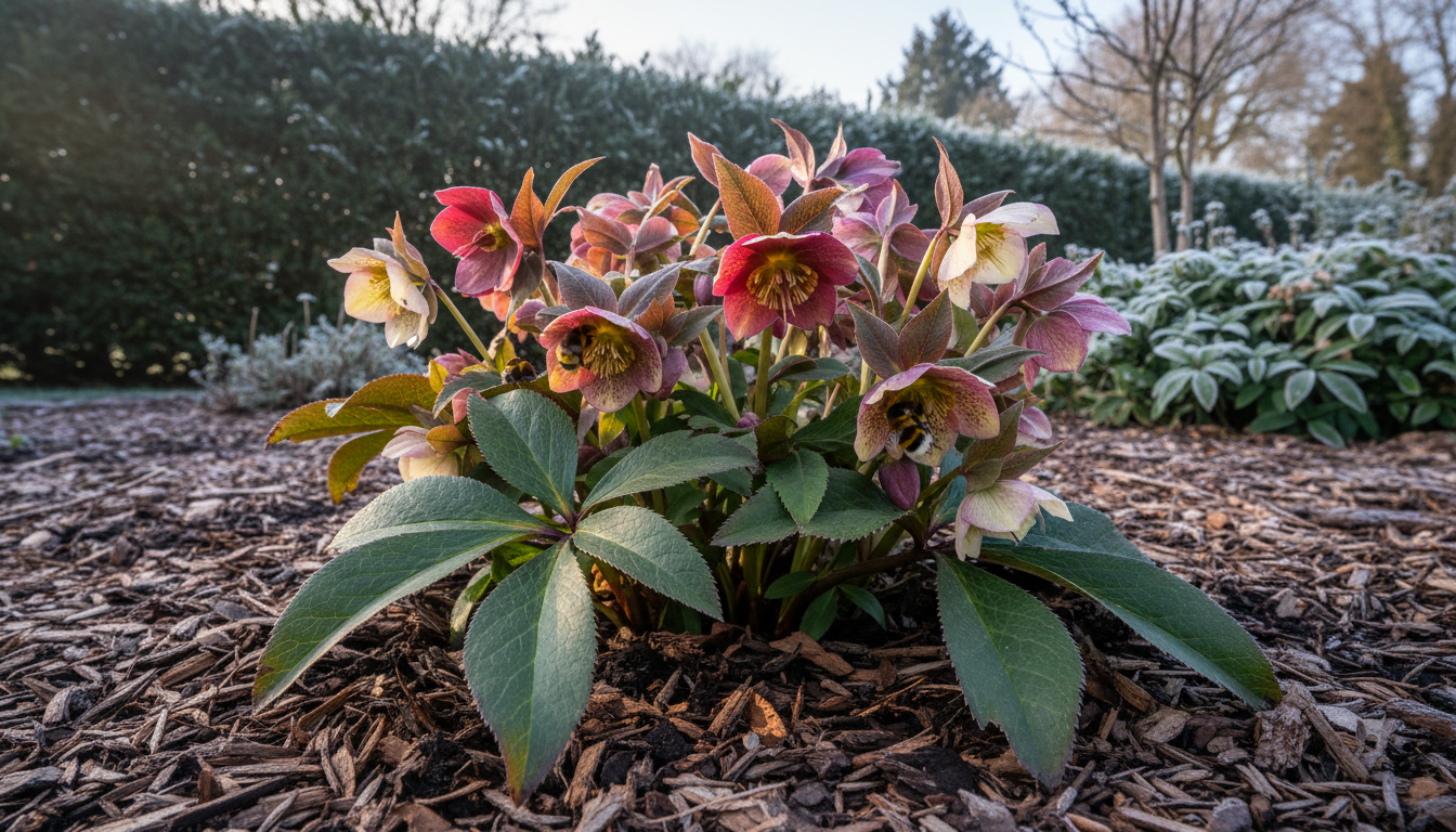 découvrez cette plante vivace d'ombre étonnante qui illumine votre jardin en hiver, soutient les abeilles et aide à contrôler les mauvaises herbes pour un jardin sain et florissant.
