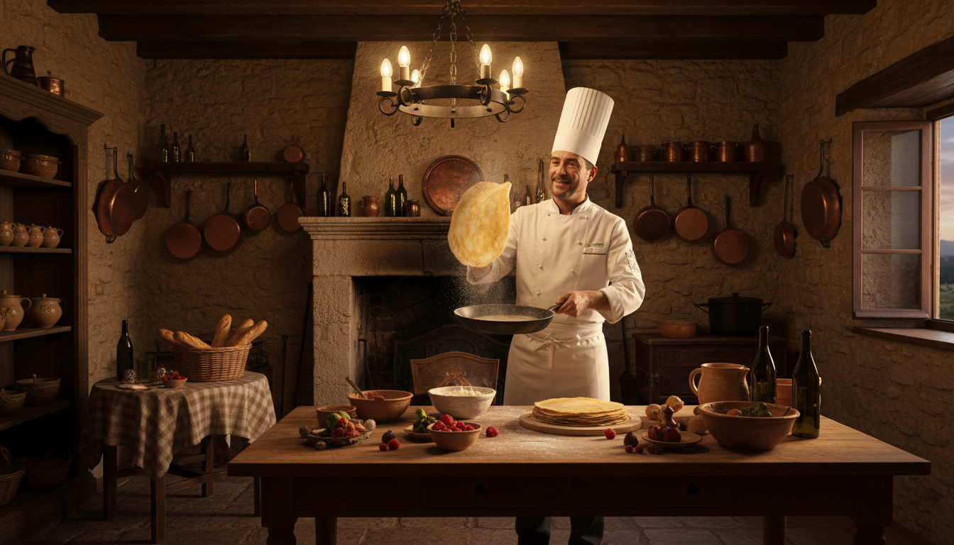 découvrez la recette infaillible de la pâte à crêpes moelleuse de philippe etchebest pour réussir parfaitement votre chandeleur et régaler toute la famille.