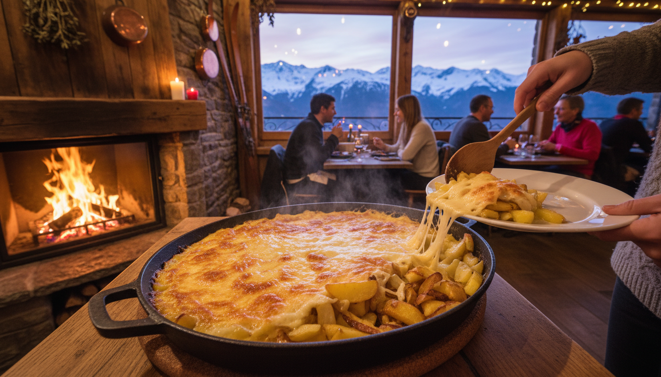 découvrez la truffade auvergnate au fromage fondant, un plat savoureux où les pommes de terre deviennent le cœur d’un festin chaleureux et réconfortant.