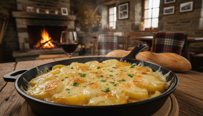 découvrez la truffade auvergnate au fromage fondant, un plat traditionnel où les pommes de terre se transforment en un festin chaleureux et réconfortant.