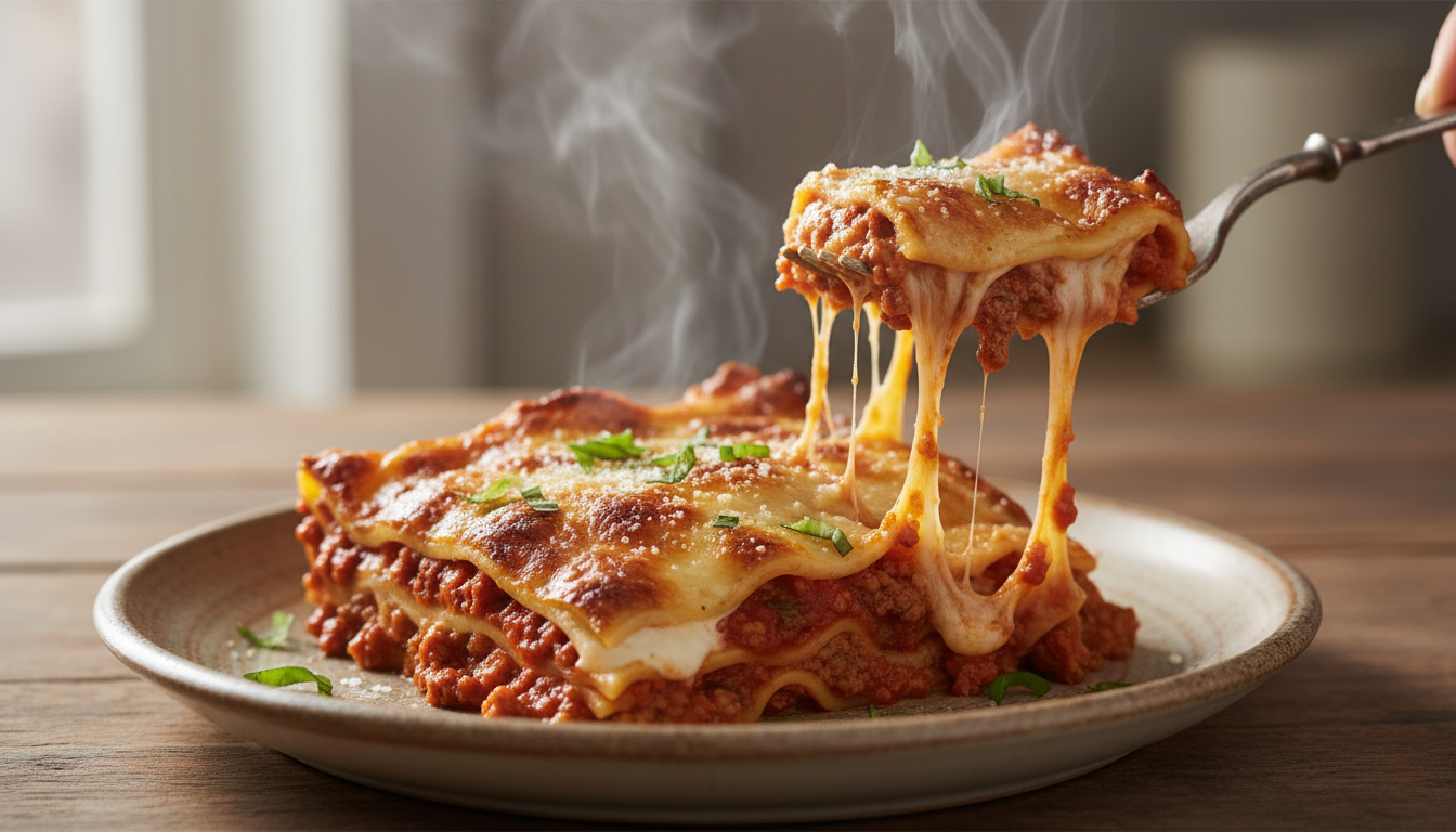 découvrez nos lasagnes express de février, une recette rapide et savoureuse qui vous promet une explosion de chaleur et de gourmandise dès la première bouchée.