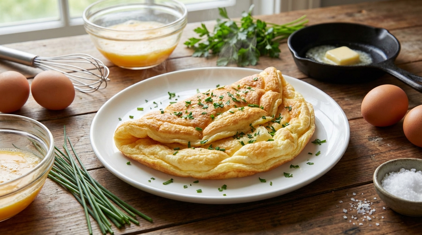 découvrez l'astuce étonnante pour réussir une omelette ultrasoufflée et délicieuse à chaque fois. facile, rapide et inratable, surprenez vos papilles avec cette recette gourmande.