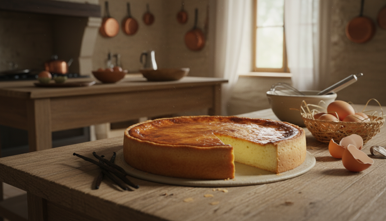 découvrez le flan pâtissier crémeux et riche en vanille de laurent mariotte, une recette maison gourmande qui surpasse toutes les versions industrielles par sa texture fondante et son goût authentique.