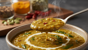 découvrez le mélange parfait de lentilles, lait de coco et épices, idéal pour un plat d’hiver réconfortant et délicieux qui réchauffera vos soirées.