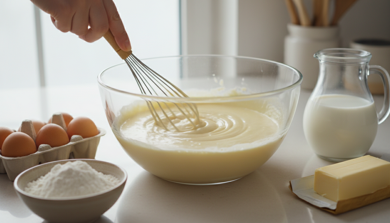 découvrez le secret des experts pour réussir une pâte à crêpes parfaitement lisse et sans grumeaux à chaque fois, pour des crêpes délicieuses et réussies.