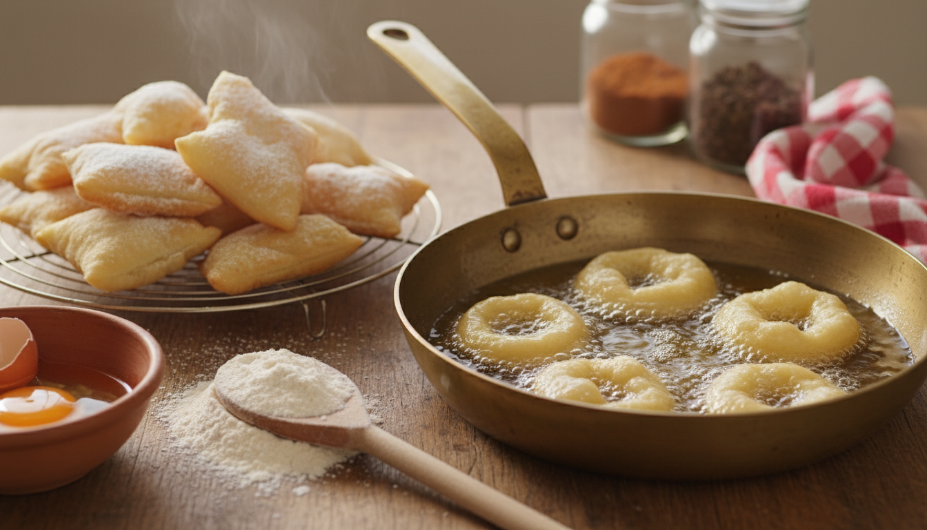 découvrez le secret infaillible pour des bugnes fondantes grâce à un rituel de friture express. redonnez vie à cette douceur traditionnelle avec une méthode rapide et savoureuse.