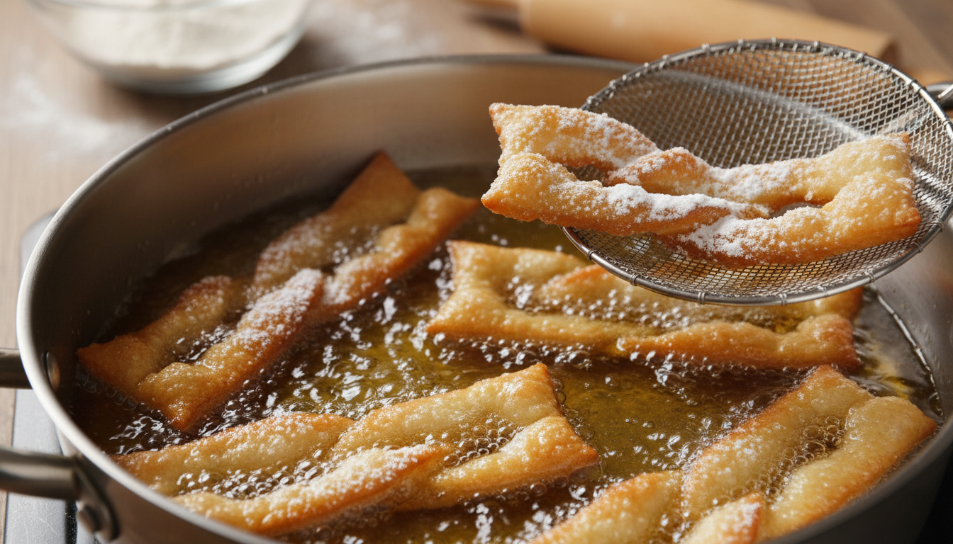 découvrez la recette maison des bugnes croustillantes de jean-françois piège, pour transformer votre cuisine en un vrai carnaval gourmand et régaler toute la famille.