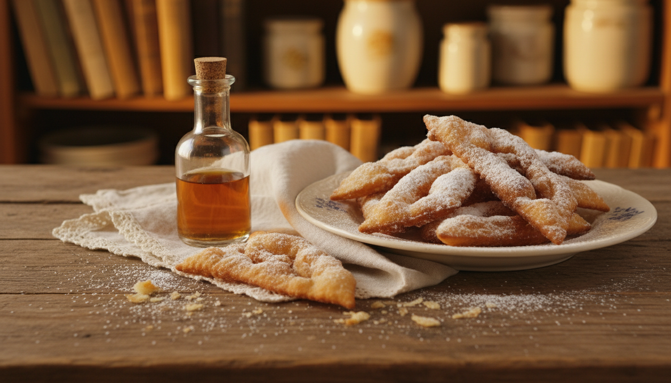 découvrez la recette authentique des bugnes maison au rhum de ma grand-mère, une gourmandise croustillante qui ravive les doux souvenirs d'enfance.