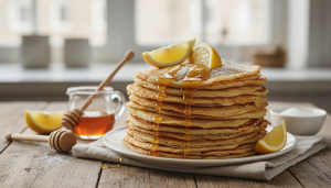 découvrez la recette des crêpes au beurre noisette de julie andrieu, une douceur légère parfaite pour réchauffer l'hiver et célébrer le carnaval avec gourmandise.