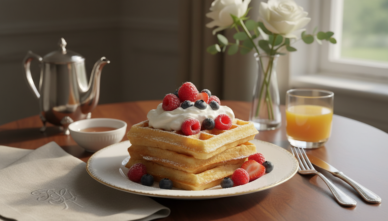 découvrez la recette savoureuse et innovante de jean-françois piège qui révolutionne les gaufres classiques pour un plaisir gourmand et surprenant.