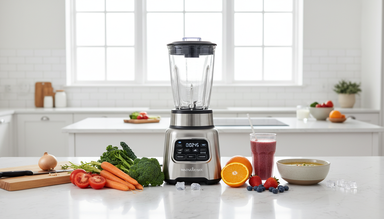 découvrez le moulinex soup&plus lm924500, un mixeur performant et multifonction, testé pour vous garantir efficacité et polyvalence en cuisine.