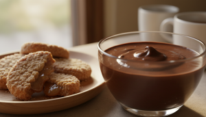 découvrez la mousse au chocolat ultra intense accompagnée de biscuits fondants sans cuisson, un duo irrésistible qui séduit dès la première bouchée. un dessert gourmand et facile à préparer pour toutes les occasions.