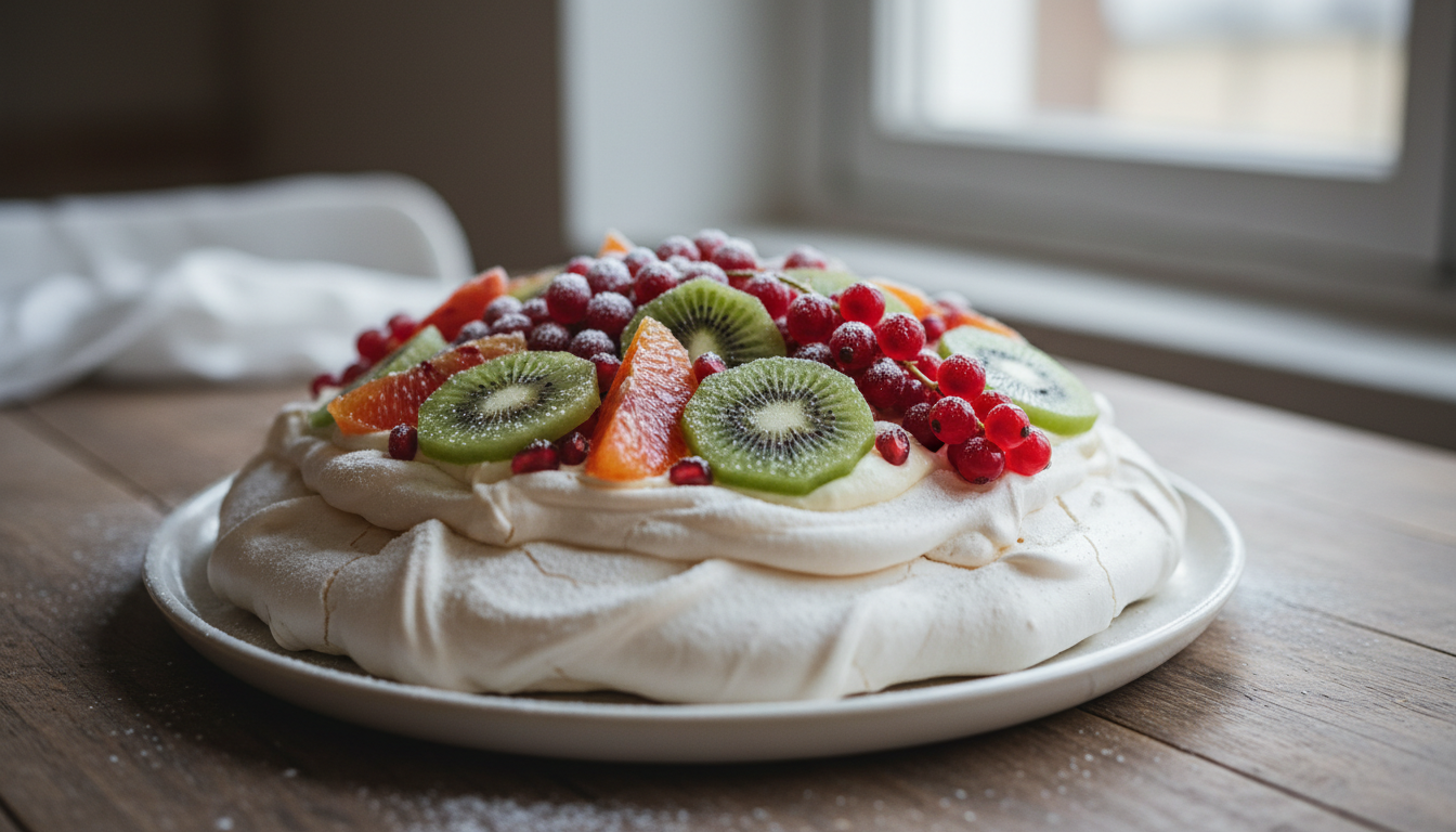 découvrez la pavlova aérienne, un dessert léger et fruité parfait pour réchauffer vos hivers avec douceur et gourmandise.