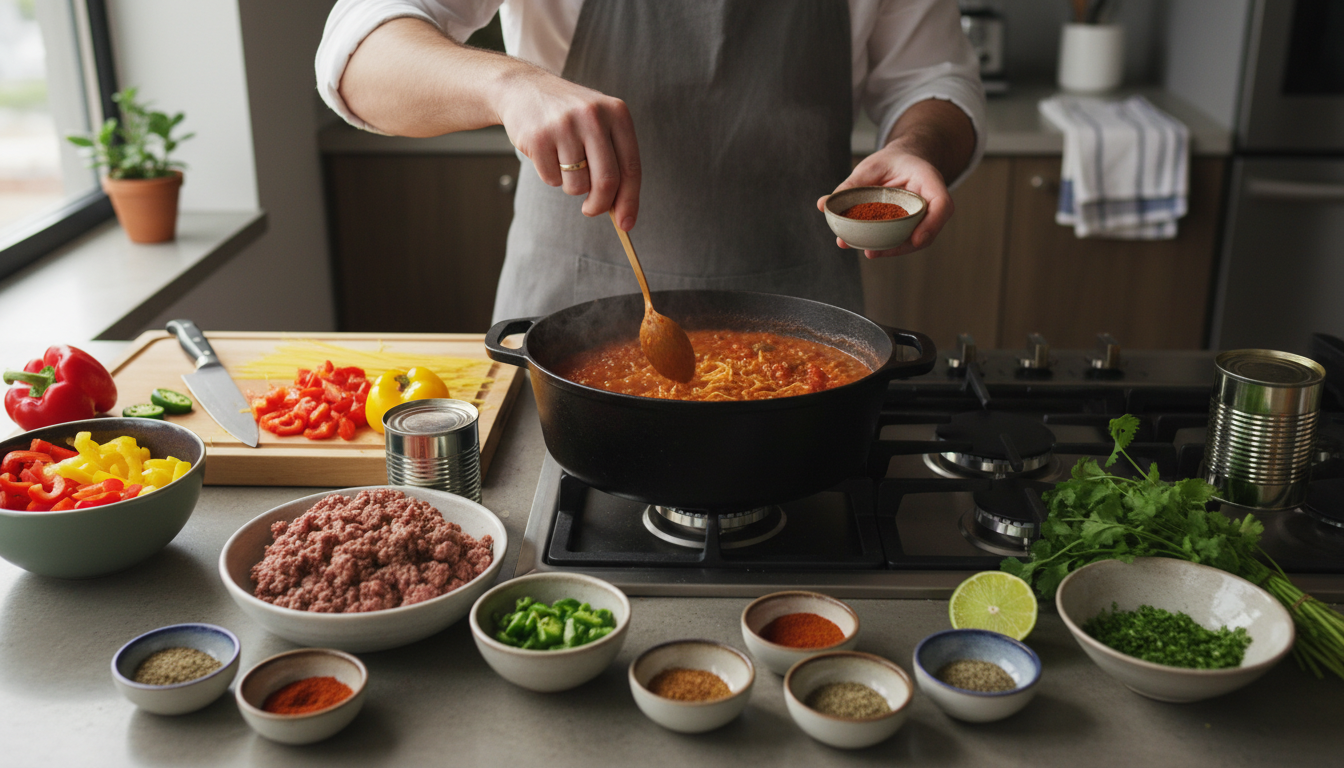 apprenez à préparer rapidement une délicieuse sauce maison pour spaghettis et régalez toute la famille en un clin d'œil.