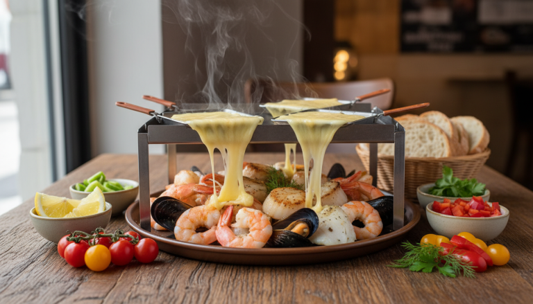 découvrez la raclette marine, une recette savoureuse et innovante mettant à l'honneur les poissons pour un repas gourmand et original.