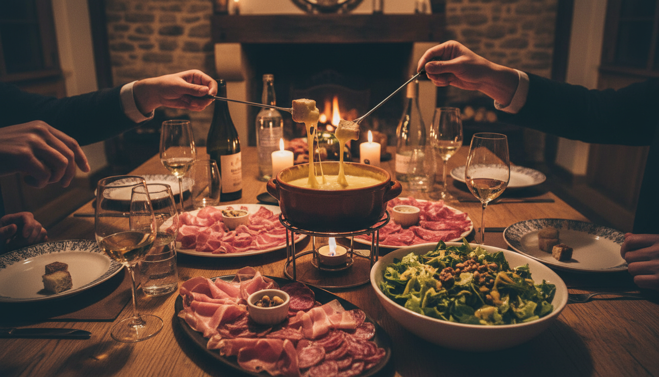 découvrez la recette savoureuse de la fondue auvergnate au bleu, un plat gourmand et réconfortant à déguster entre amis ou en famille.