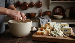 découvrez notre recette gourmande de fondue auvergnate au bleu, un délice savoureux et unique à savourer entre amis ou en famille.