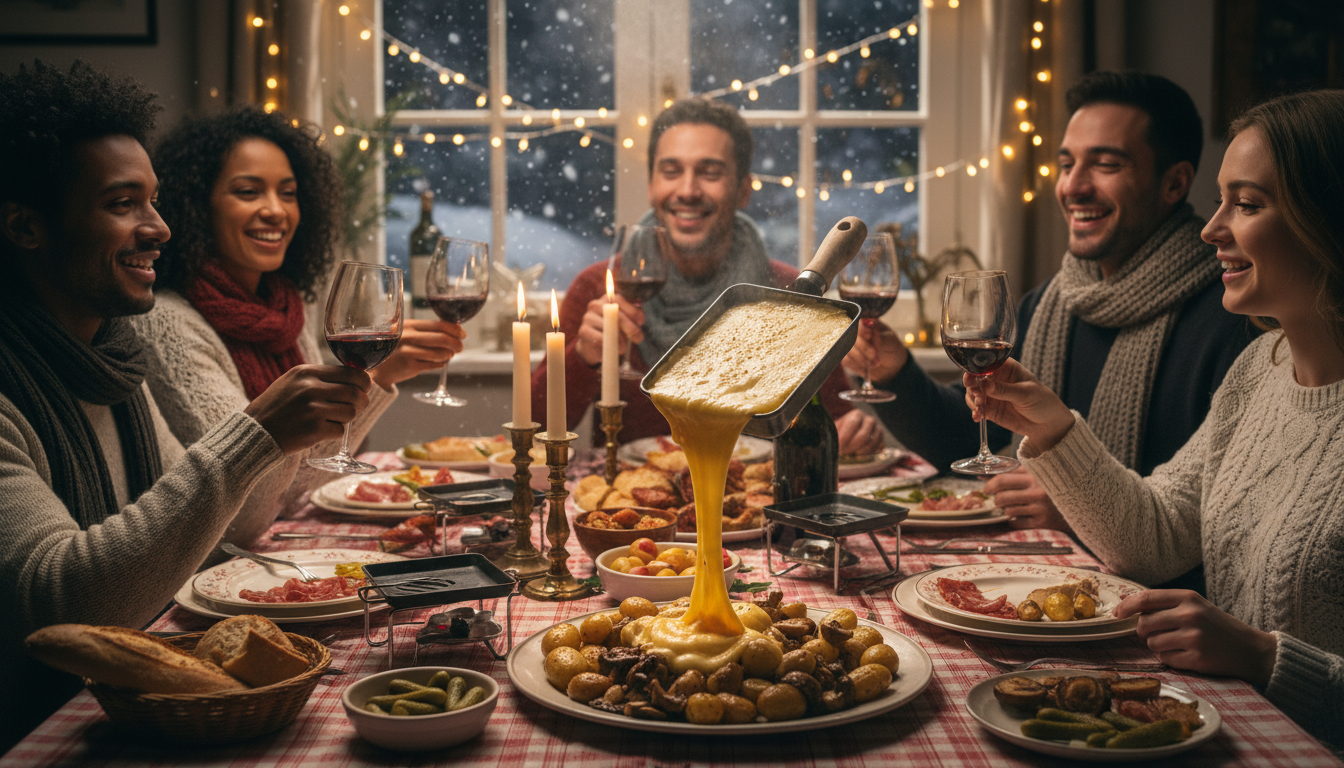 découvrez une recette originale de raclette revisitée aux champignons et croûtons croustillants, pour un repas savoureux et convivial à partager sans modération.