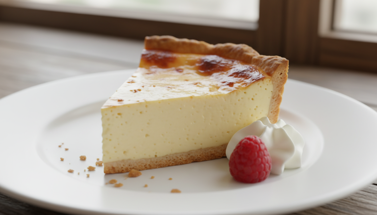 découvrez la tarte au maroilles, avec sa croûte dorée et son cœur crémeux, parfaite pour réchauffer vos repas et ravir vos papilles.