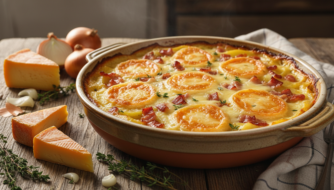 découvrez notre recette simple et savoureuse de tartiflette gourmande au maroilles, parfaite pour régaler vos proches avec un plat traditionnel du nord.