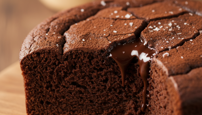 découvrez notre recette de gâteau au chocolat sans œufs, enrichie d'un ingrédient secret qui garantit une texture moelleuse et fondante à chaque bouchée. une surprise gourmande à ne pas manquer !