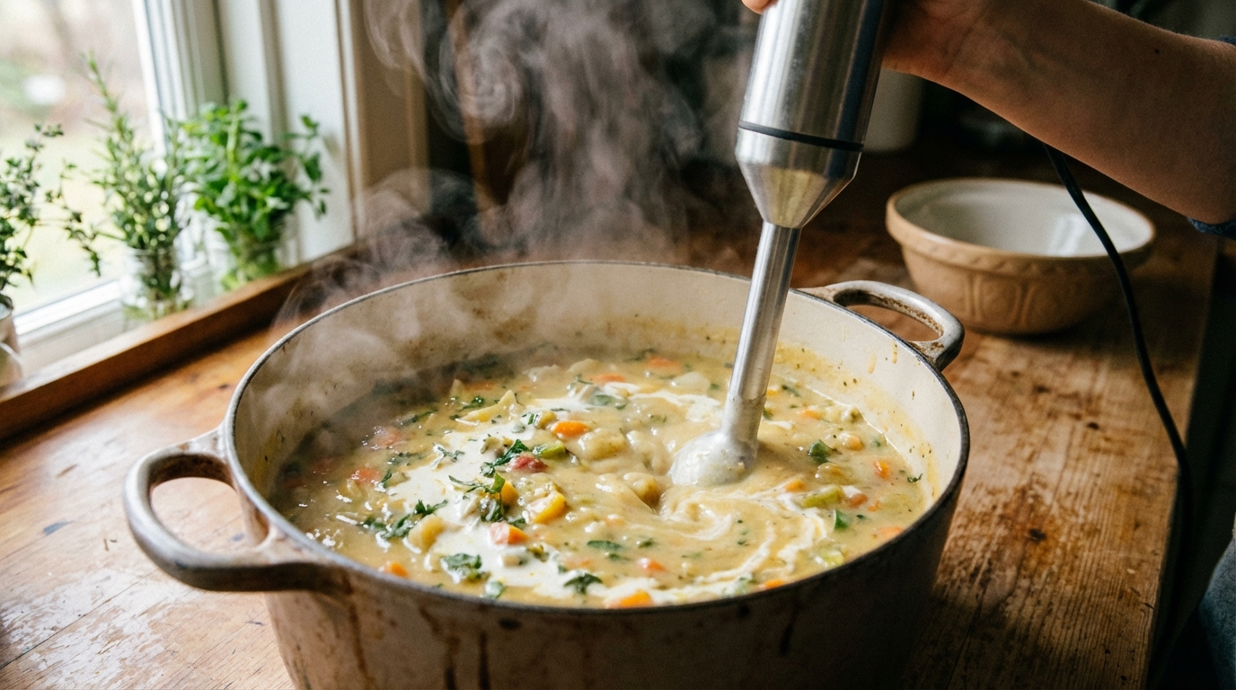 découvrez des utilisations étonnantes de votre mixeur plongeant que vous ne soupçonniez pas et maximisez son potentiel en cuisine avec nos astuces inédites.